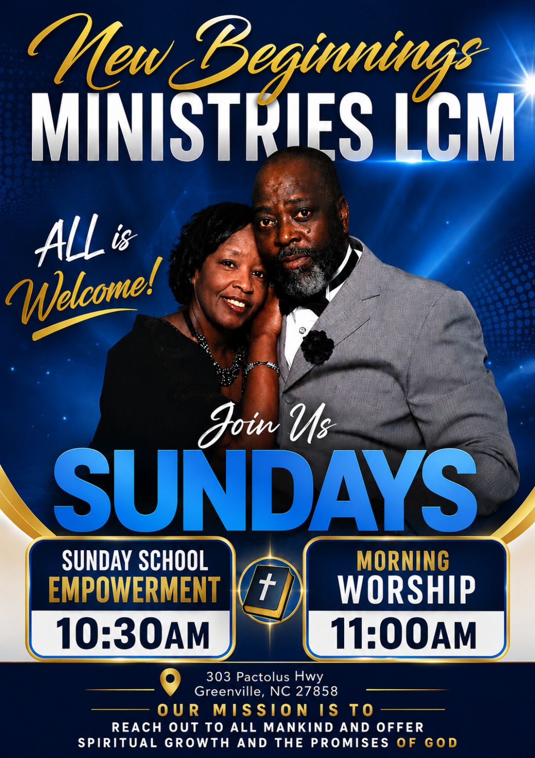Pastor Ernest Gorham and Lady Angela Gorham